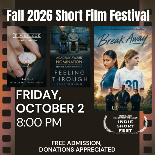 Fall 2026 Short Film Festival