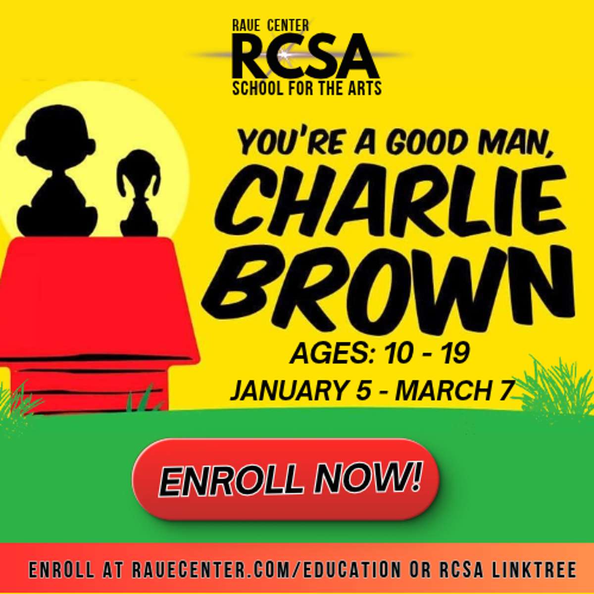 You’re a Good Man Charlie Brown Enrollment
